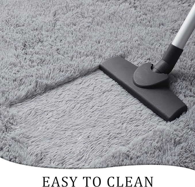 Chicrug Soft Runner Rugs for Bedroom Living Room Plush Fluffy Rug 3x10 | Shag - Image 7
