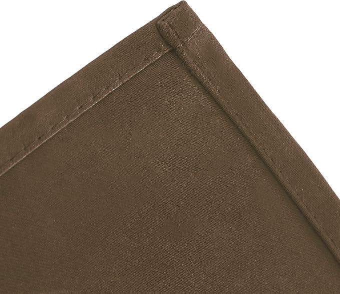 Brown Thermal Blackout Curtains/52 x 95 Inch/Set of 2 Panels Room Darkening - Image 7