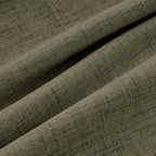 MIULEE 100% Blackout Linen Curtains 42 x 63 Inch Light Olive Green 2 Panels | - Image 9
