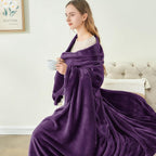 BEDELITE Fleece Blanket Soft Plush Full Bed Blanket Purple 84"x90" | Ultra Soft - Image 8