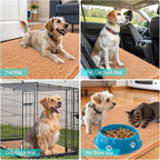 OLANLY Dog Door Mat for Muddy Paws 30x17, Super Absorbent Chenille Mud Mat | - Image 7