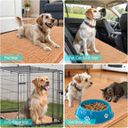 OLANLY Dog Door Mat for Muddy Paws 30x20, Super Absorbent Chenille Mud Mat | - Image 7
