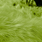Goolela Fluffy Sheepskin Green Rugs 4x6 - Image 6