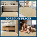 OLANLY Dog Door Mat for Muddy Paws 40x32, Super Absorbent Chenille Mud Mat | - Image 8