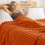 Exclusivo Mezcla Striped California King Size Fleece Blanket - Image 2