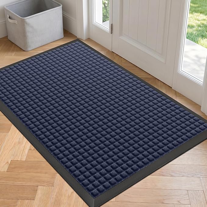 Front Door Mat Outside Entrance, Heavy Duty Waterproof Doormat | 35.5"x24" by WELDUN%E2%80%94IdealChoiceforHome