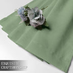 Tollpiz Sheer Curtains Linen Textured Bedroom Curtain Sheers Light Filtering - Image 7