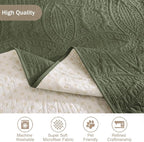 Large Green Recliner Chair Covers, Quilted Décor Water-Repellent Lazy Boy Chair - Image 5