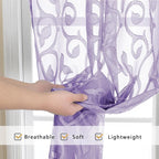 Furman Sheer Curtains 72 inches Long - Image 5