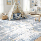 RELEANY Washable 5'x7' Abstract Area Rug - Image 4