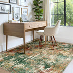 RELEANY Washable 6'x8' Abstract Area Rug - Image 8