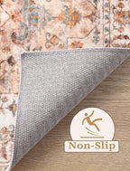 SERISSA 2x6 Washable Non Slip Boho Runner Rug - Image 3