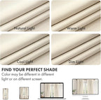 MIULEE 100% Blackout Linen Curtains - Image 7