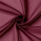 Kitchen Curtains 24 Inch Length Tier 2 Pieces, Burgundy Sheer Curtain Solid - Image 8