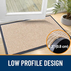 OLANLY Front Door Mat 33x21, Waterproof Heavy-Duty Indoor Outdoor Doormat | - Image 4