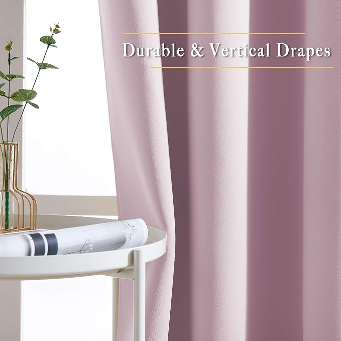 NICETOWN Room Darkening Short Curtains - Image 5