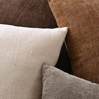 Set of 4 Soft Textured Decorative Throw Pillow Covers 16x16 Inch Cozy Farmhouse - Image 6