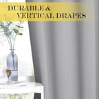 NICETOWN Blackout Patio Curtains 100 x 144 Inches Long - Image 4