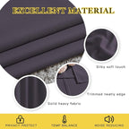 NICETOWN Blackout Curtains for Bedroom, Grommet Solid Thermal Drapes Light - Image 3