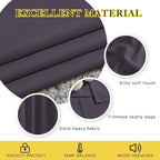 NICETOWN Greyish Purple Blackout Draperies Curtains - Image 3