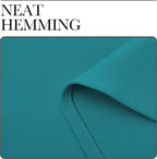 NICETOWN Peacock Blue Blackout Curtains Panels - Image 7