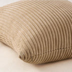 Topfinel Set of 4 Soft Farmhouse Corduroy Striped Decorative Cushion Cover Boho - Image 7