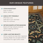 Small Black Entryway Runner Rug - Image 7