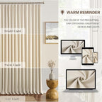 Pleated Blackout Curtains 95 inch Length - Image 7