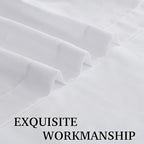 RYB HOME Sheer Curtains 108 inches, Extra Long Floor to Ceiling Curtains | - Image 4