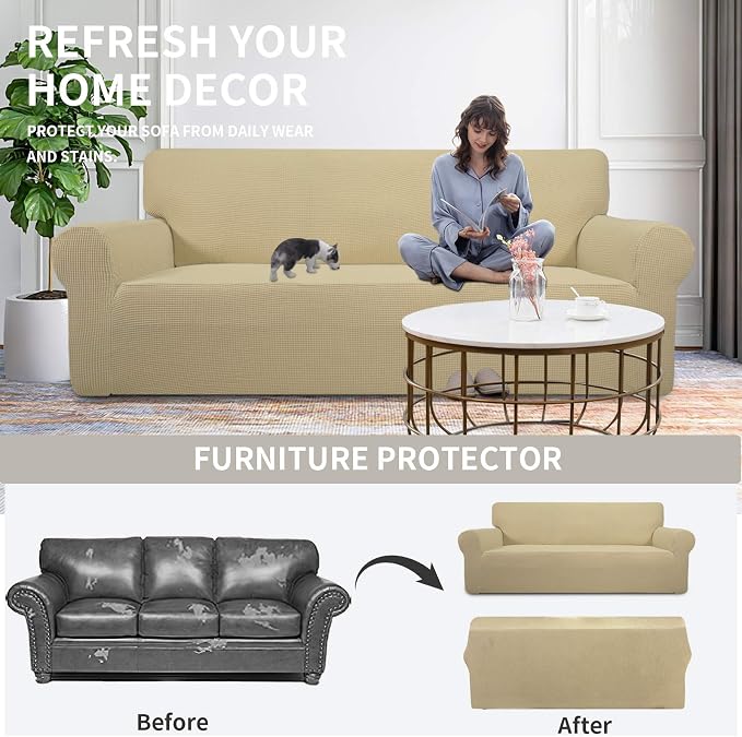 Easy-Going Stretch Oversized Chair Slipcover - Image 2