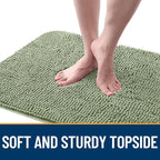 OLANLY Dog Door Mat for Muddy Paws 47x20, Super Absorbent Chenille Mud Mat | - Image 4