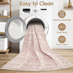 cotiled Boho 5x8 Area Rugs for Living Room: Soft Moroccan Washable Rug | Solve - Image 5