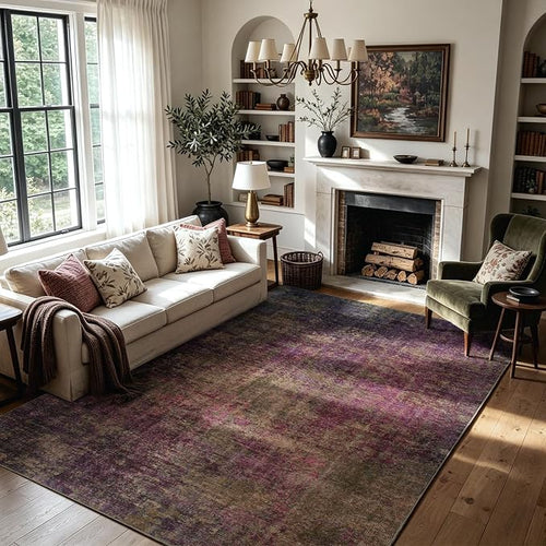 8x10 Washable Area Rug for Living Room, Dining Room, Playroom | Ultra Soft by Lbris