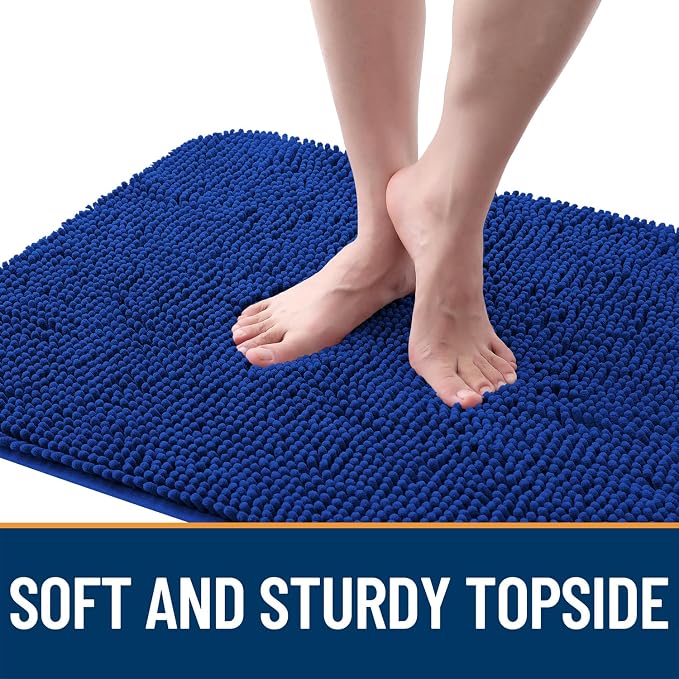 OLANLY Dog Door Mat for Muddy Paws 59x35, Super Absorbent Chenille Mud Mat | - Image 4