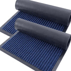 OLANLY 2-Pack Front Door Mats 71x47, Waterproof Heavy-Duty Doormats | Blue by OLANLY