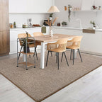 3x8 Runner Rug for Hallway, Long Runner Rugs Non Slip, Matte Brown | Soft - Image 6