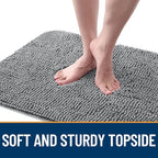 OLANLY Dog Door Mat for Muddy Paws 59x35, Super Absorbent Chenille Mud Mat | - Image 4