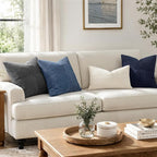 MIULEE Navy Blue Decorative Throw Pillow Covers 16x16 Inch - Image 4