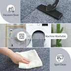 7x10 Area Rugs for Living Room Non Slip Dorm Bedroom Rug, Minimalist Washable - Image 4