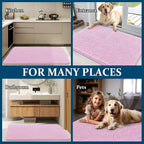 OLANLY Dog Door Mat for Muddy Paws 30x20, Super Absorbent Chenille Mud Mat | - Image 8