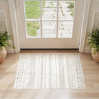 cotiled Washable 2x3 Entryway Rugs: Boho Moroccan Soft Small Rug | Non-Slip - Image 3