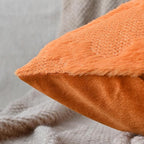 Set of 2 Soft Moroccan Throw Pillow Covers 16x16 Inch Plush Boho Decorative - Image 4