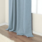 Light Blue Room Darkening Curtains - Image 8