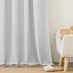 RYB HOME Sheer Curtains for Kitchen - Image 6