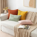 MIULEE Fall Burnt Orange Decorative Throw Pillow Covers - Image 5