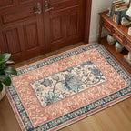 GarveeHome Terracotta Teal 2x6 Washable Kitchen Runner Rugs Non Slip Provence - Image 4