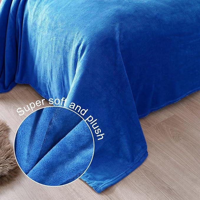 Exclusivo Mezcla Soft Large Fleece Throw Blanket - Image 6