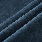 MIULEE Dark Blue Chenille Couch Throw Pillow Covers, 18x18 | Set of 2, Soft - Image 2