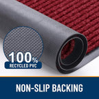 OLANLY Front Door Mat 59x30, Waterproof Heavy-Duty Indoor Outdoor Doormat | - Image 3