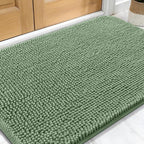 OLANLY Dog Door Mat for Muddy Paws 34x21, Super Absorbent Chenille Mud Mat | by OLANLY